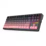 Mechanisch toetsenbord REDRAGON Antonium Pro K728SP-RGB-PRO — USB, RF draadloos, Bluetooth, zwart/roze