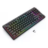 REDRAGON K516RGB-PRO SHIVA PRO 87 toetsenbord USB RF draadloos Bluetooth zwart