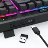 REDRAGON K516RGB-PRO SHIVA PRO 87 toetsenbord USB RF draadloos Bluetooth zwart