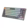 Mechanisch toetsenbord REDRAGON K652GG-RGB-PRO bedraad draadloos Bluetooth grijs