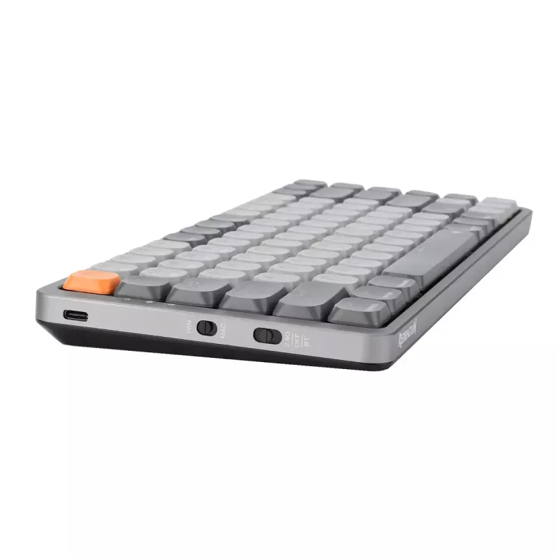 Mechanisch toetsenbord REDRAGON K652GG-RGB-PRO bedraad draadloos Bluetooth grijs