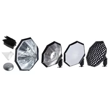 Kit Godox AD-S7 fotostudio-flitser accessoire 48 cm zwart zilver wit