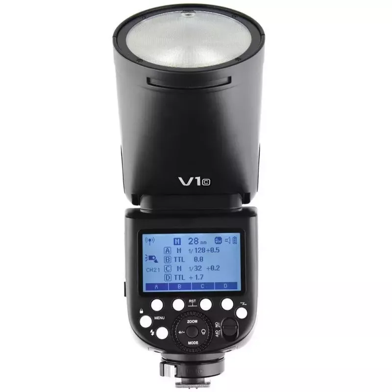 Compactflitser Godox V1-C zwart 1,5 s laadtijd 420 g
