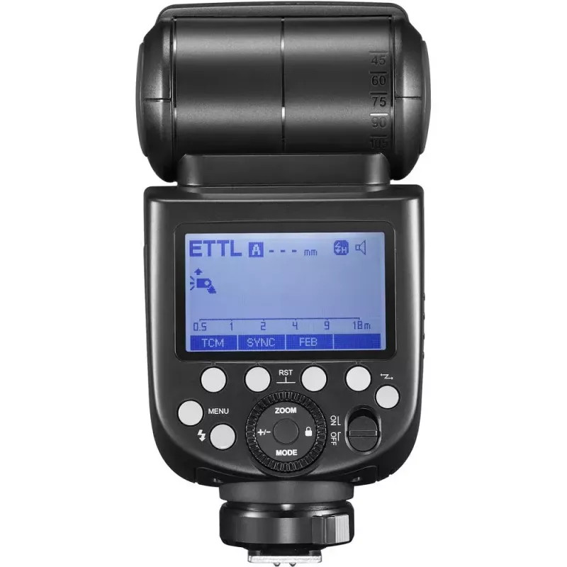 Camcorder-flitser Godox TT685 II zwart 20000 s herlaadtijd AA-batterij