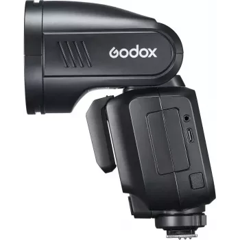 Flitser Godox V100-F voor Fujifilm — draagbare lithium-ion opsteekflitser
