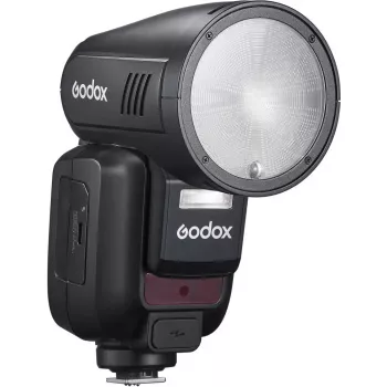 Flitser Godox V100-F voor Fujifilm — draagbare lithium-ion opsteekflitser