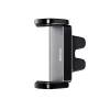 Actieve houder Baseus Steel Cannon mobiele telefoon zwart zilver