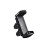 Actieve houder Baseus Steel Cannon mobiele telefoon zwart zilver