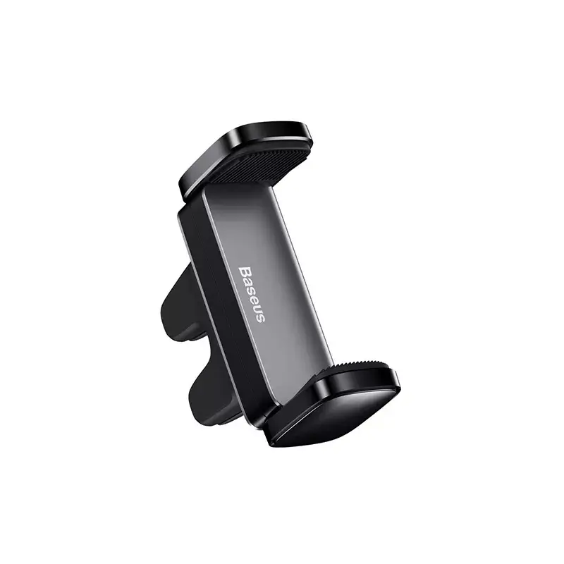 Actieve houder Baseus Steel Cannon mobiele telefoon zwart zilver