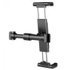 Baseus SUHZ-01 hoofdsteunhouder voor achterbank in auto voor tablets/smartphones 4,7-12,9 inch, zwart