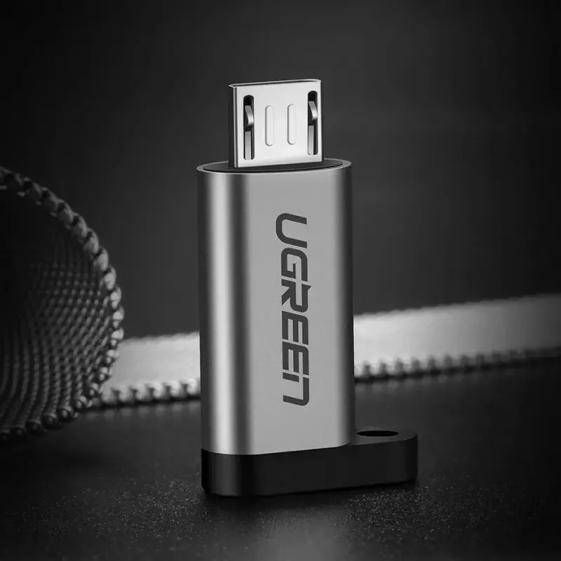UGREEN USB-C naar micro-USB-adapter, grijs