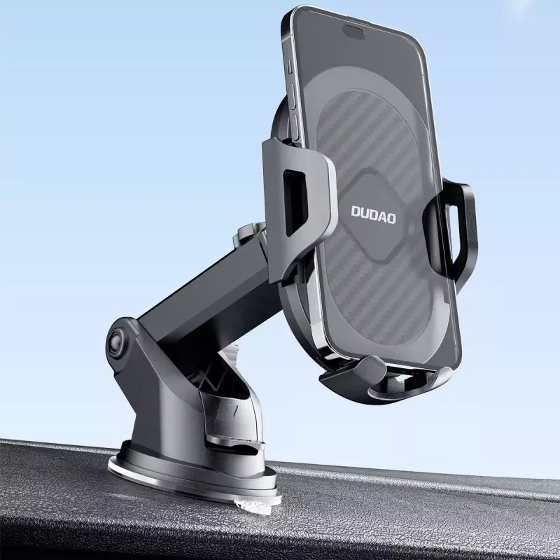 Passieve houder DUDAO F2S upgrade mobiele telefoon smartphone zwart