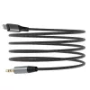 DUDAO audiokabel Lightning - minijack 3,5 mm, 1 m, grijs L11PRO