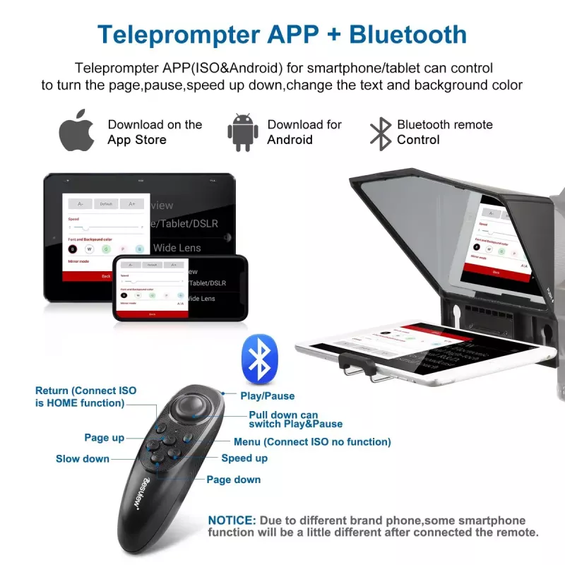 Desview T2 teleprompter