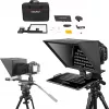 Teleprompter Desview T12 12 inch in hoogte verstelbare lichtgewicht teleprompter