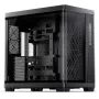 Pc-behuizing Jonsbo TK-4 midi-tower ATX met gehard glas zijpaneel, zwart