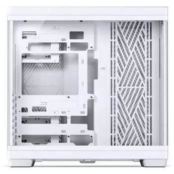 Pc-behuizing Jonsbo TK-4 WHITE midi-tower ATX met gehard glas, wit