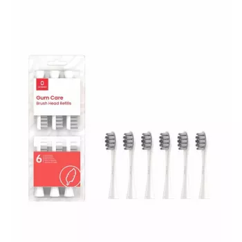 Tandenborstelkoppen Oclean P1S12 W06 6 stuks wit extra zacht