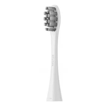 Oclean P1S12 tandvleesverzorging vervangende borstelkoppen, 2 stuks, grijs/wit