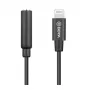 Mobiele-telefoonkabel BOYA BY-K3 zwart 3,5mm Lightning