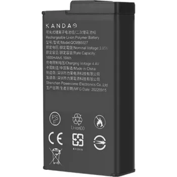 Oplaadbare accu voor KanDao QooCam 3 QCMB5027 — 3600mAh