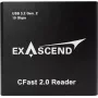 CFast 2.0-kaartlezer Exascend EXCRCFT1 — CFast 2.0-interface, USB-connectiviteit
