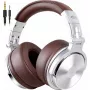 Over-ear-koptelefoon OneOdio Pro40 zilver-bruin A-AA09-02 met geluidsisolatie