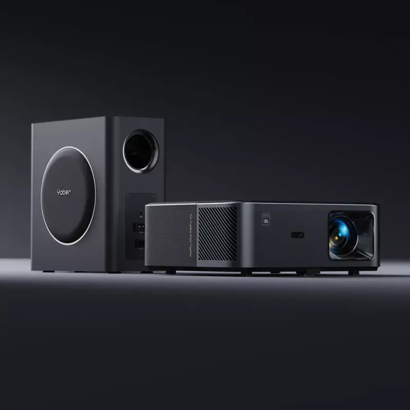 Projector Yaber K2s Pro 800 ANSI lumen lcd 1080p grijs