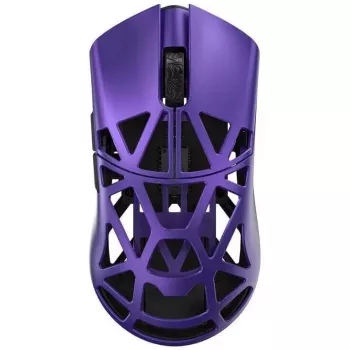 Draadloze muis Beast X Mini Pro Solid Sides gaming-muis met optische Omron-schakelaars, paars
