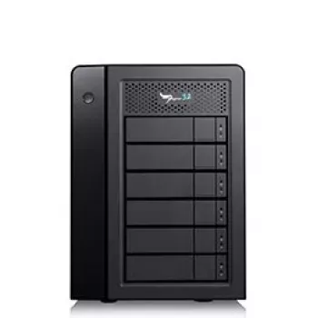 Promise Technology Pegasus32 R6 48 TB tower zwart