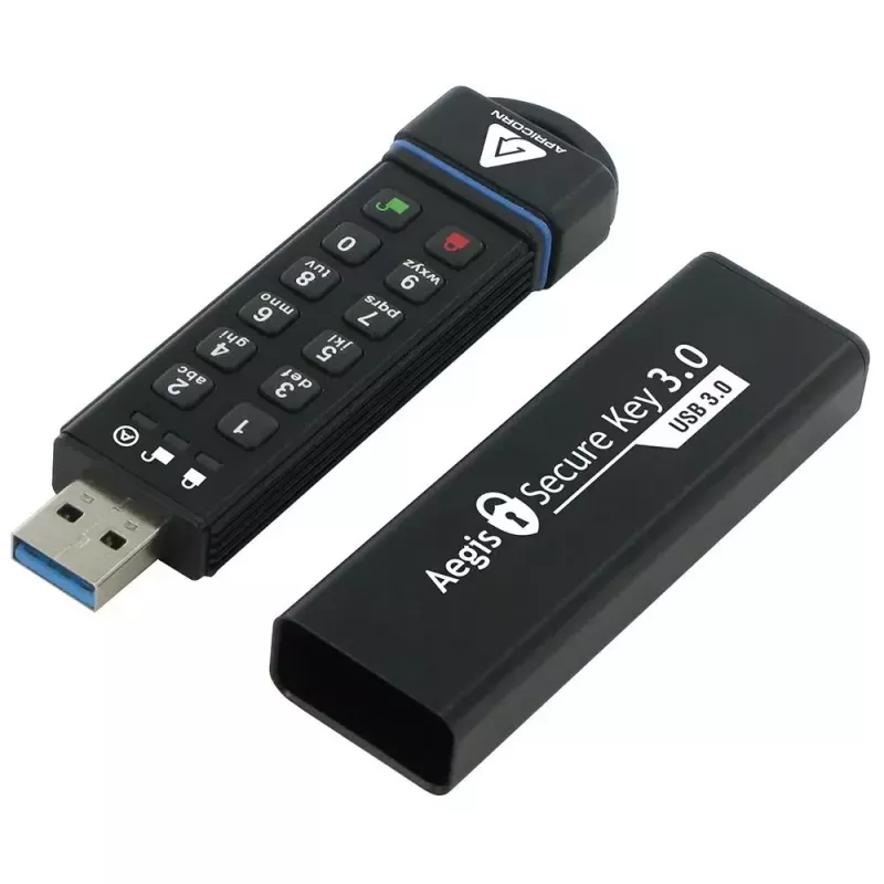 USB-flashdrive Apricorn 240 GB USB Type-A Aegis Secure Key 3.0