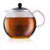 Theepot Bodum Assam 1500 ml zwart transparant