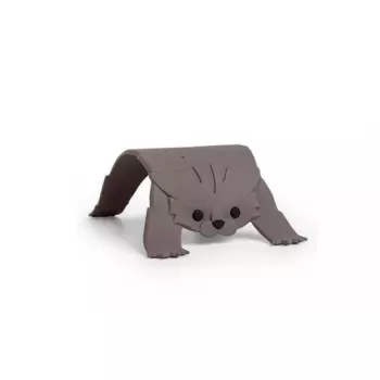 Pannenonderzetter Ototo Design Scaredy Cat siliconen 139,7x266,7x5,08 mm
