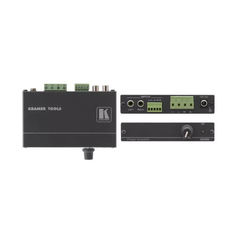 Kramer Electronics 900N 2.0-kanaals zwart 35W RCA