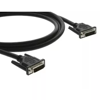 DVI-kabel Kramer Electronics DVI-koperkabel 7,6 m DVI-D zwart