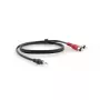 Audiokabel Kramer Electronics C-A35M/2RAM-6 1,8 m 3,5 mm 2xRCA zwart