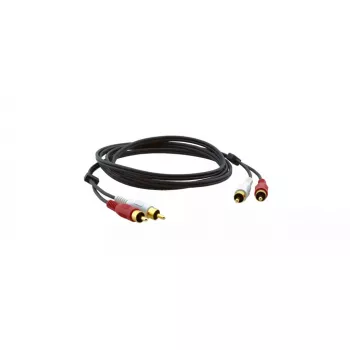 Audiokabel RCA-stekker naar stekker 1,8 m Kramer Electronics 2xRCA