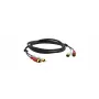 Audiokabel RCA-stekker naar stekker 4,6 m Kramer Electronics 2xRCA