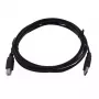 USB-kabel Kramer Electronics 3m USB 2.0 USB A USB B zwart