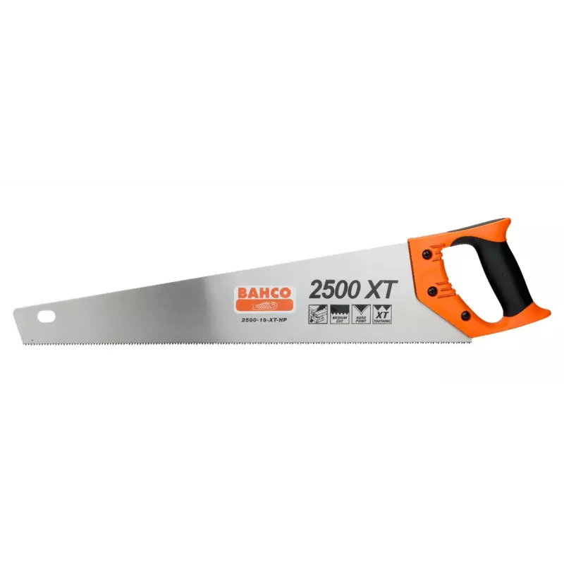 Bahco 2500-19-XT-HP rugzaag 47,5 cm zwart oranje roestvrij staal