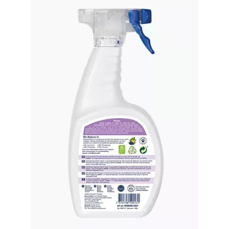 Bona WM859013003 vloeibaar reinigingsmiddel 1L voor hout