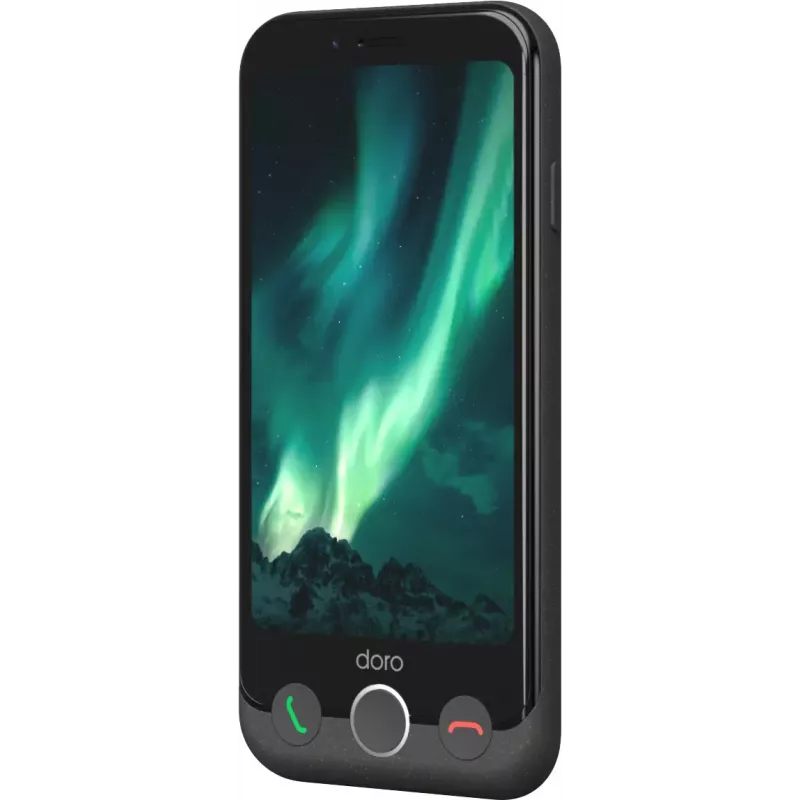 Smartphone Doro Aurora 11 4.5 inch dual SIM Android 14 4 GB 64 GB 3000 mAh grafiet