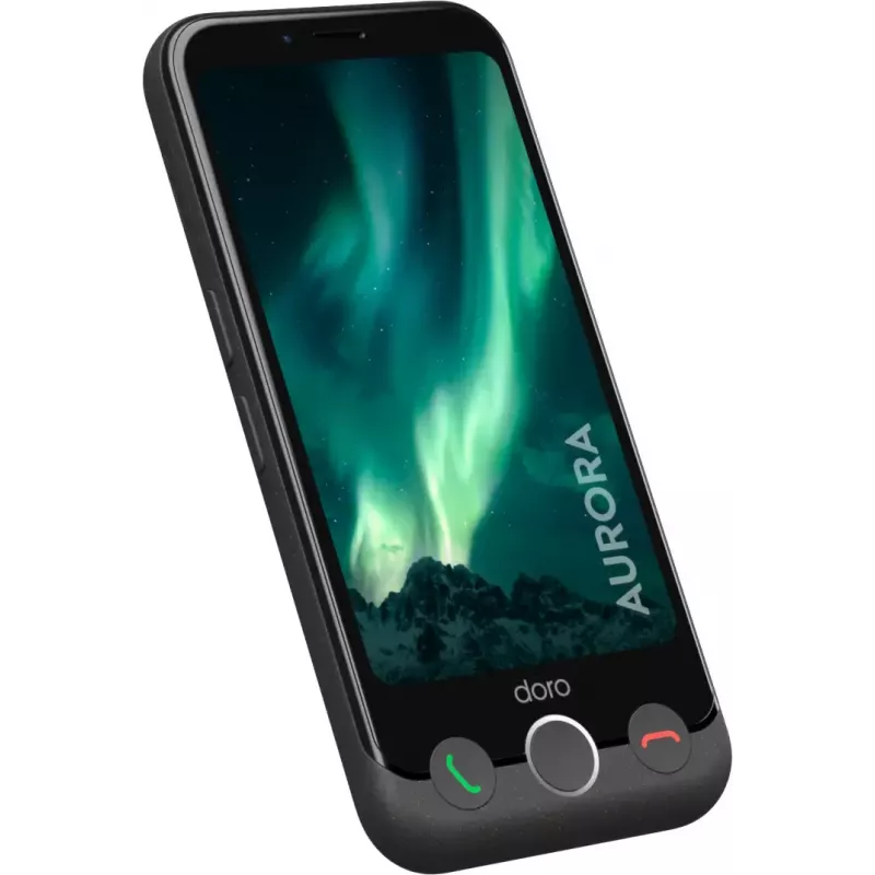 Smartphone Doro Aurora 11 4.5 inch dual SIM Android 14 4 GB 64 GB 3000 mAh grafiet