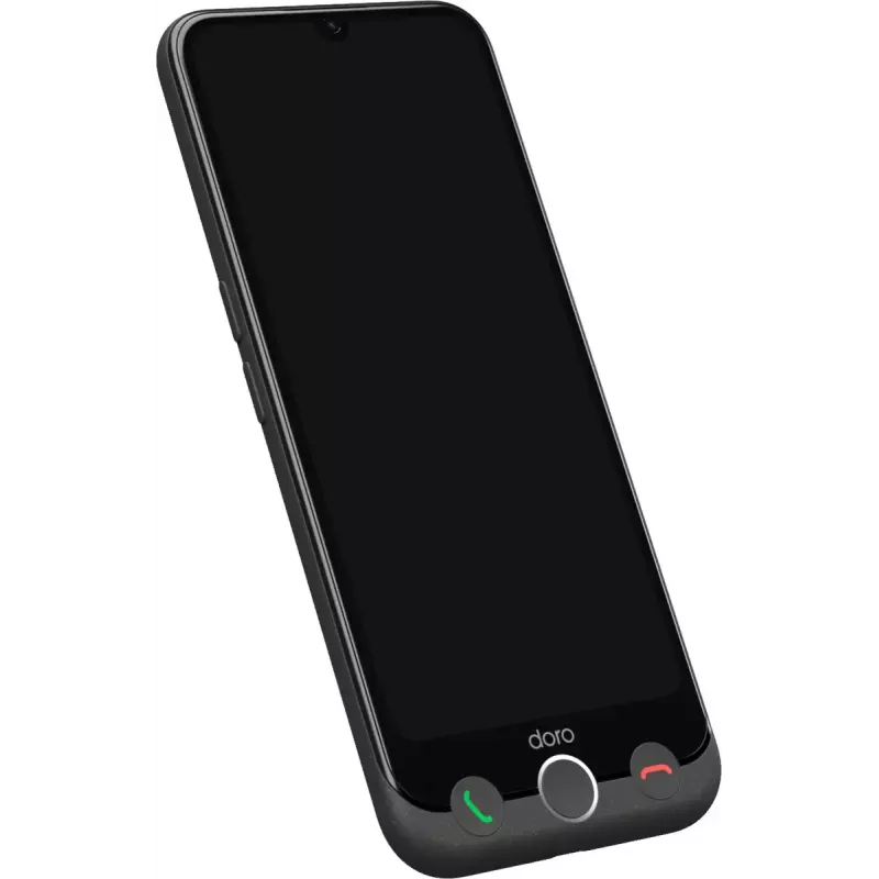 Smartphone Doro Aurora A31 6,1 inch dual SIM Android 14 6GB RAM 128GB grafietgrijs
