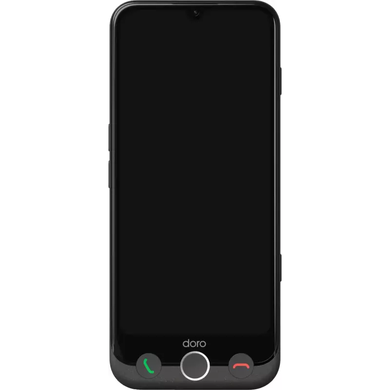 Smartphone Doro Aurora A31 6,1 inch dual SIM Android 14 6GB RAM 128GB grafietgrijs