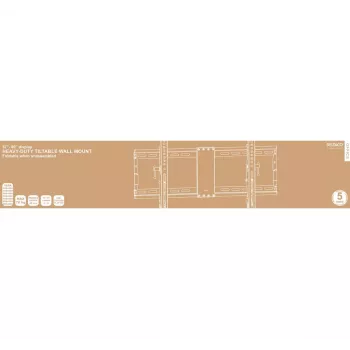 TV-steun Deltaco ARM-0204 2,03 m (80 inch) zwart
