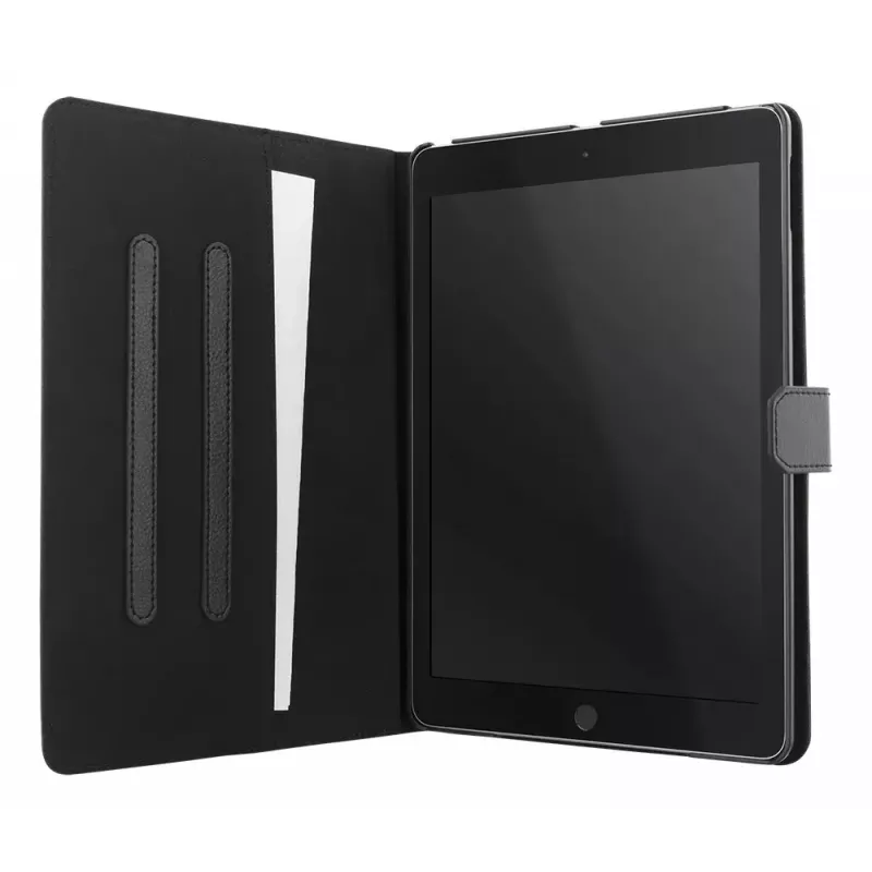 Tablethoes DELTACO IPD-2017-2 folio voor iPad 9,7 inch (2017/2018), leer, standmodus