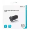 Autolader Deltaco USB-CAR123 universeel zwart