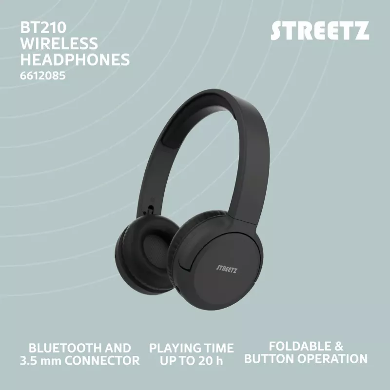 Headset Streetz BT210-BLK