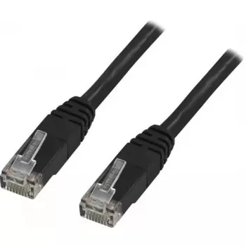 Netwerkkabel Deltaco TP-611S RJ-45 Cat6 1,5 m zwart